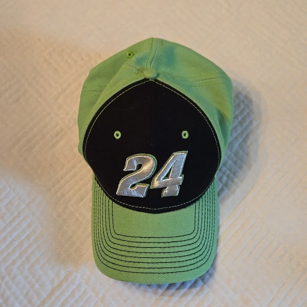 Hendrick Motorsports Number 24 New Era 940 Hook and Loop Adjustable Cap Hat - Picture 4 of 4